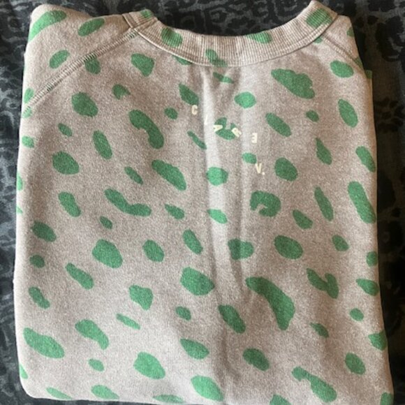 Clare V Leopard Lips Sweatshirt - Picture 2 of 2